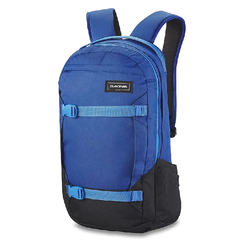 Camping hiking trail fashion-Dakine Unisex Deep Blue One Size 25L Mission Backpack - 10002637-DEEPBLUE