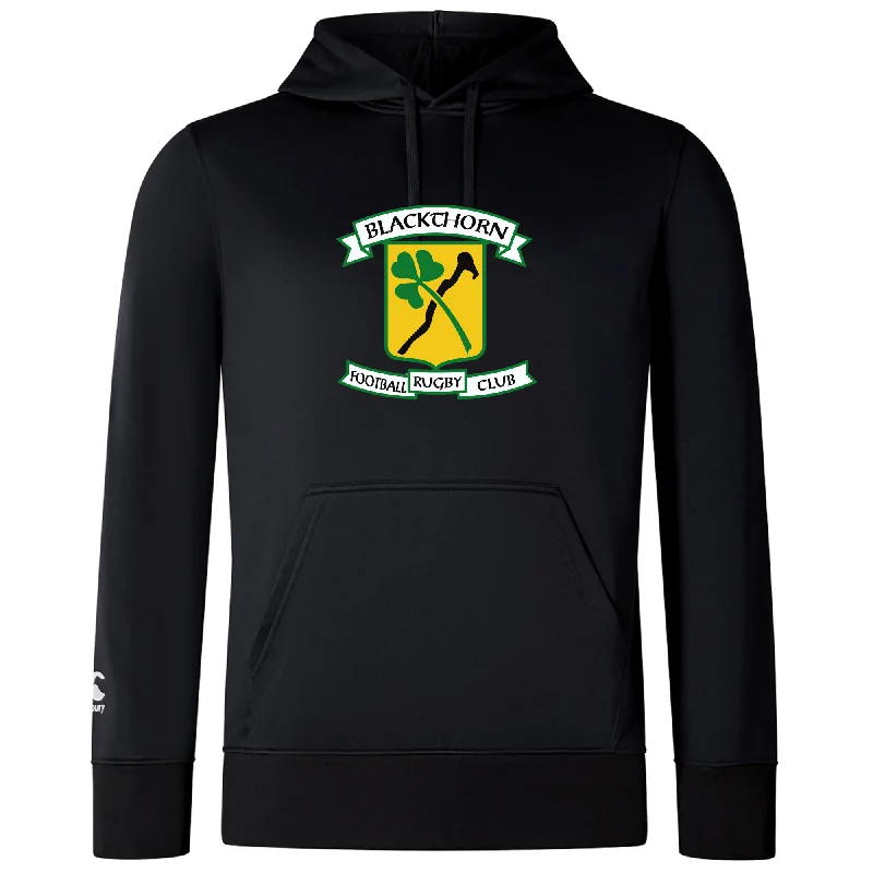 Camping hiking solar chargers-Blackthorn RFC Club Lightweight Hoodie by Canterbury