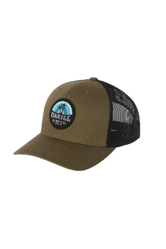 party-witch-hat-O'Neill Stash Trucker Hat - Olive