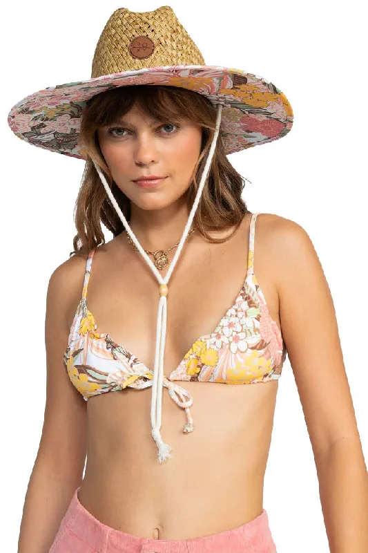 soft-trilby-hat-Roxy Pina To My Colada Sun Hat - White Viva La Vida