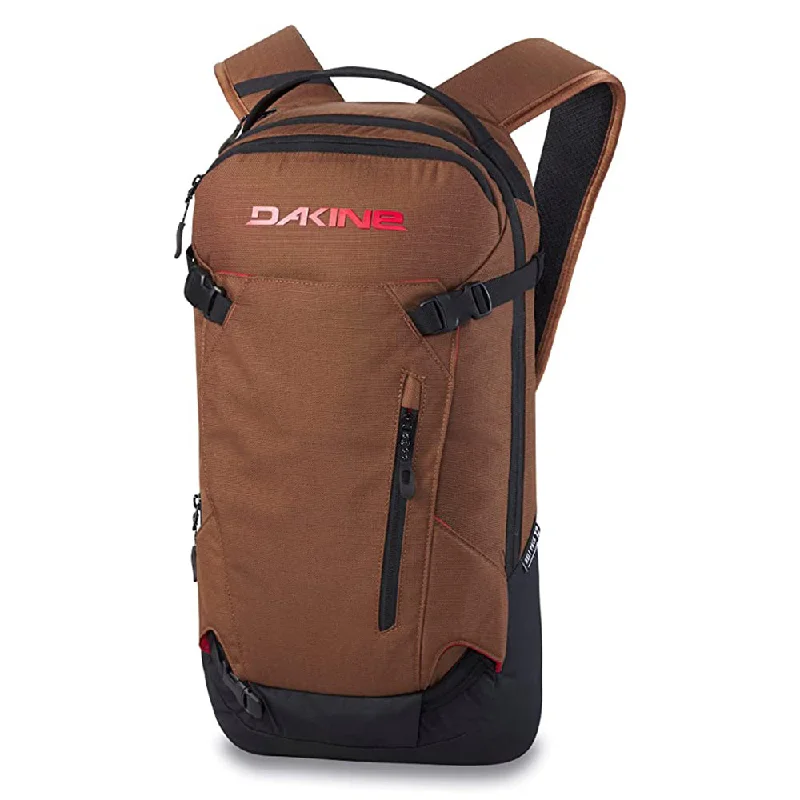 Camping hiking hand warmers-Dakine Unisex Multicolor 12L Heli Pro One Size Backpack - 10003261-BISON