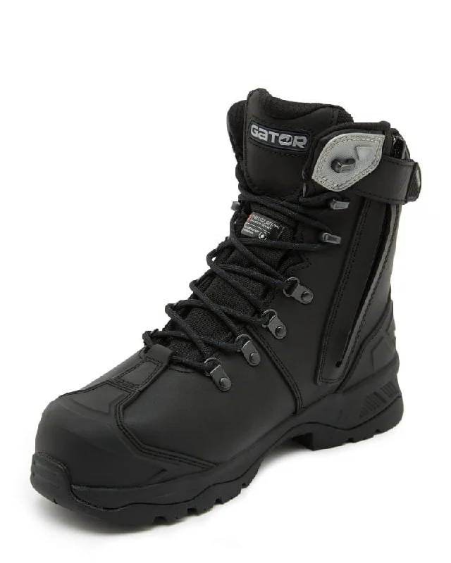 Camping hiking snack mixes-IceWalk High Safety Boot - Black