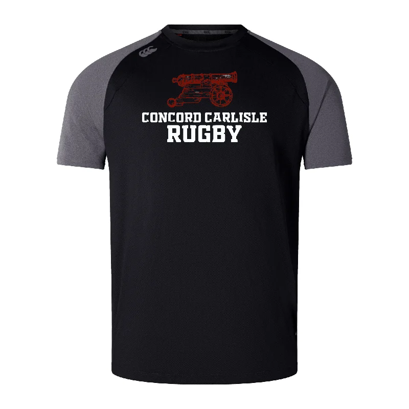 Camping hiking scenic routes-Concord Carlisle Rugby Elite Training Tee by Canterbury