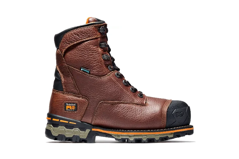 Camping hiking river crossings-TB089628214 -  Timberland Pro Men's  Boondock Composite Toe Waterproof Work Boot