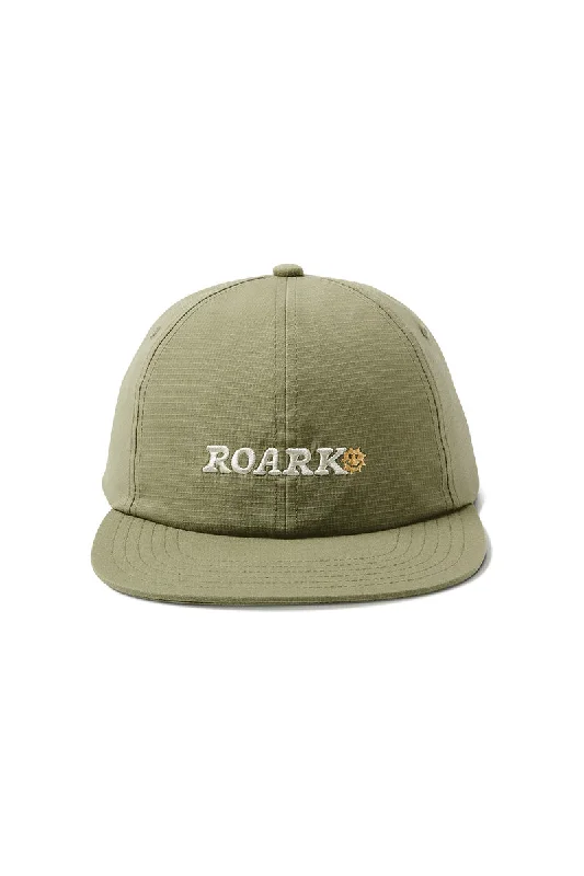 explorer-safari-hat-Roark Revival Campover Strapback Hat - Dusty Green