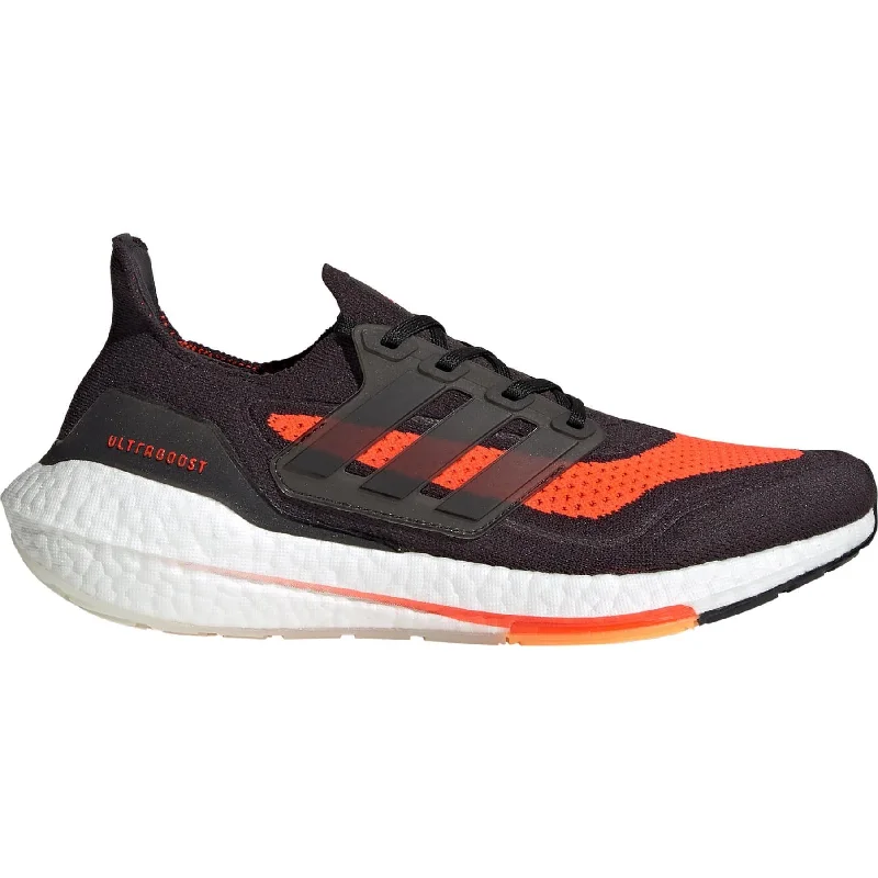 Camping hiking sunset views-adidas Ultra Boost 21 Mens Running Shoes - Black