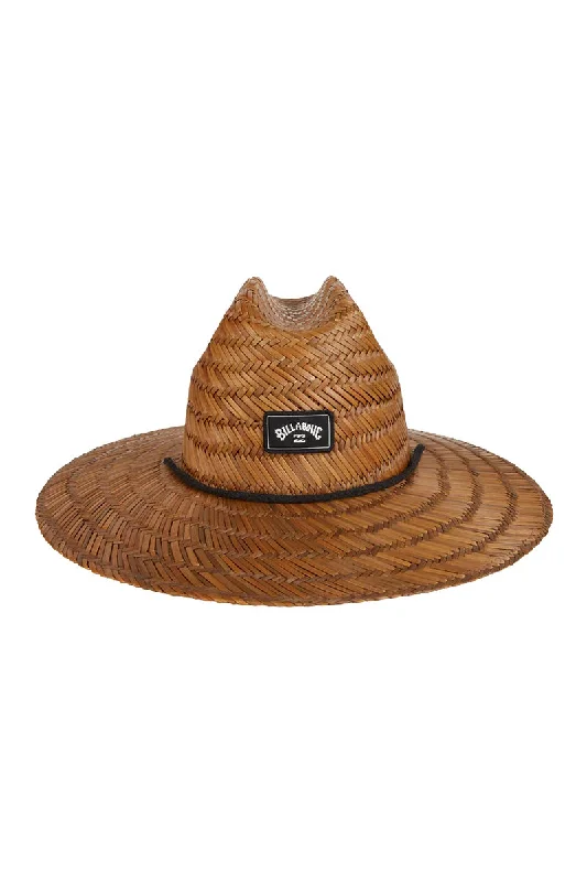 waterproof-fishing-hat-Billabong Tides Straw Lifeguard Hat - Brown