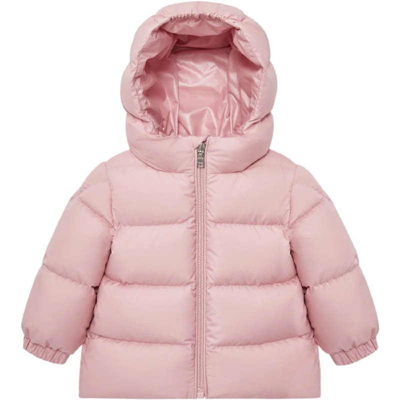 Camping hiking trail splits-Moncler Pastel Pink Sharon Jacket