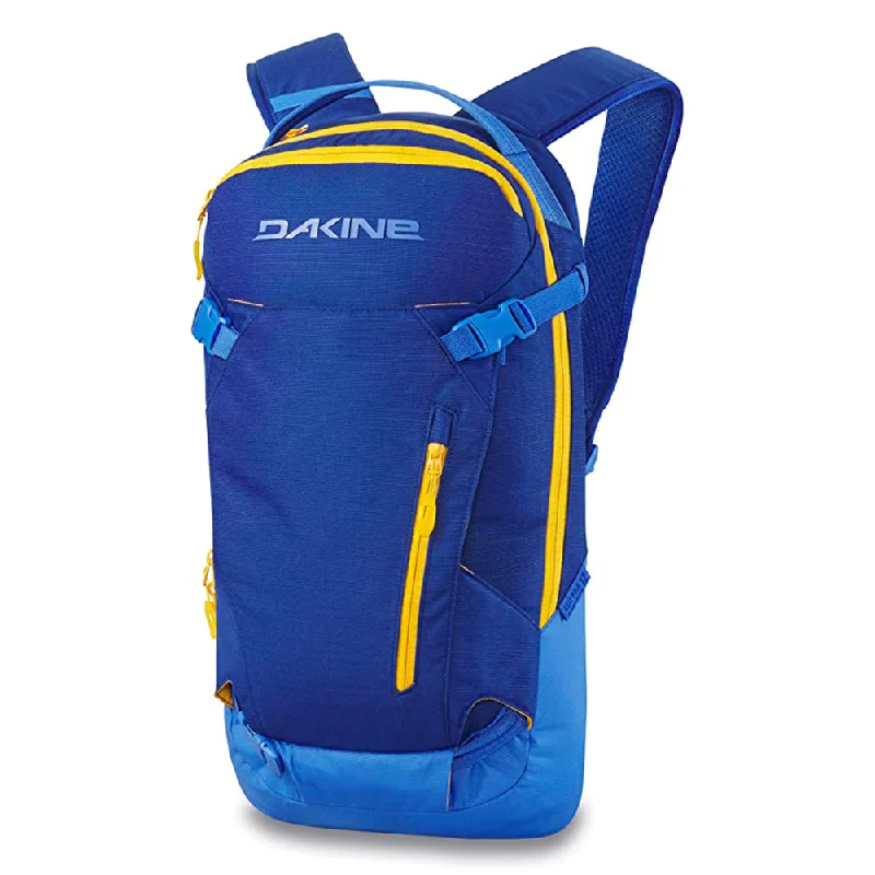 Camping hiking noise reduction-Dakine Unisex Deep Blue 12L Heli Pro One Size Backpack - 10003261-DEEPBLUE