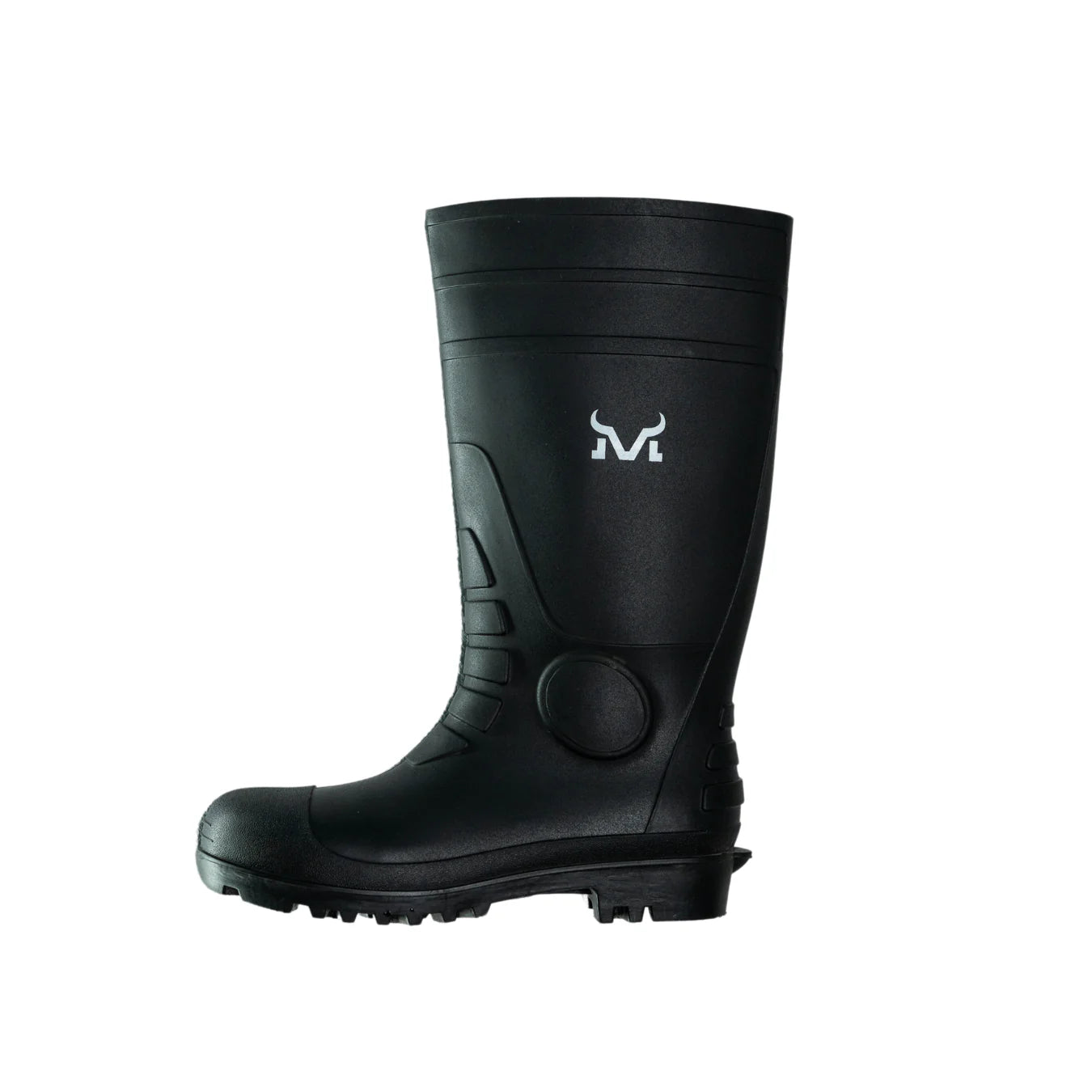 Camping hiking elevation tips-Munka Safety Waterproof Gumboot (Black) MFM2418