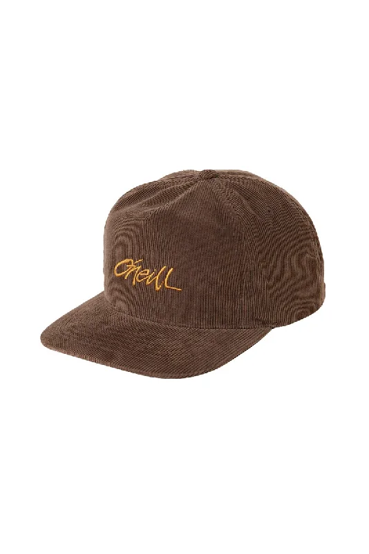 ear-warming-hat-O'Neill Barnacle Snapback Hat - Seal Brown