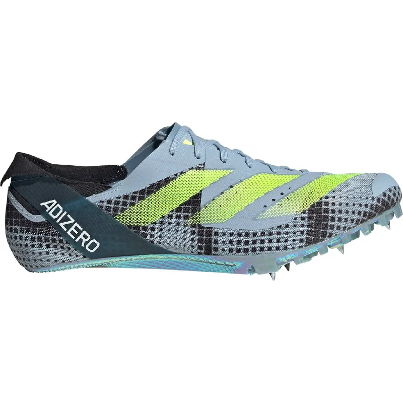 Camping hiking cultural sites-adidas Adizero Finesse Running Spikes - Blue