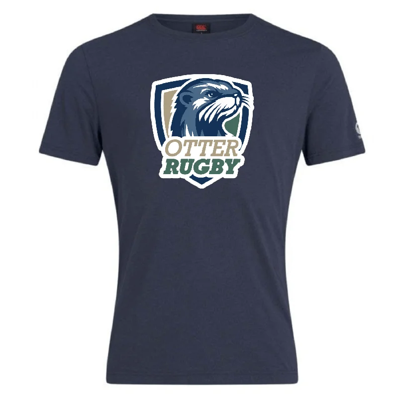 Camping hiking group safety-CSU Monterey Bay Otter Rugby Club Plain Tee by Canterbury