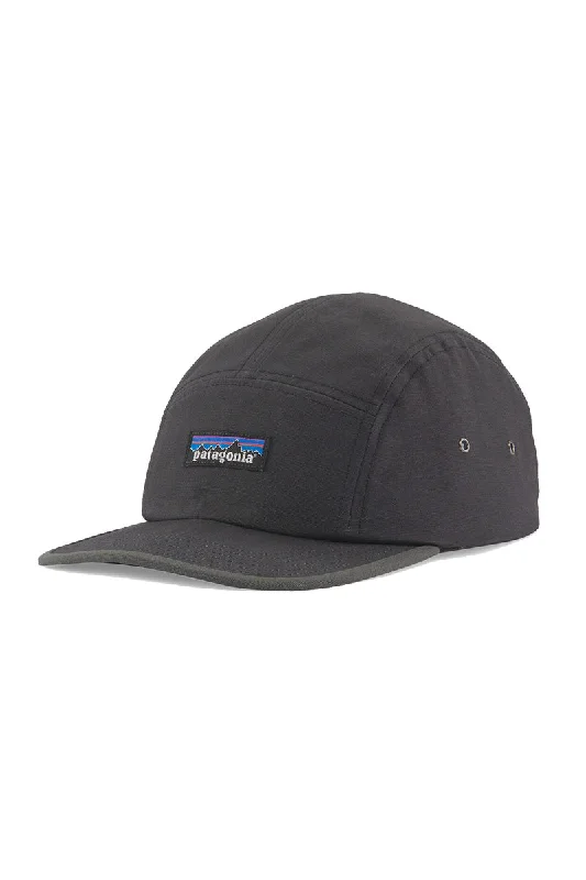 hipster-fedora-hat-Patagonia P-6 Label Maclure Hat - P-6 Label: Ink Black