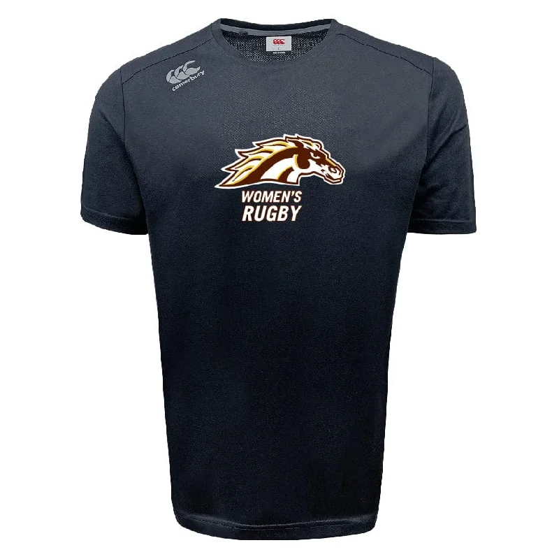 Camping hiking soup recipes-Western Michigan University Women's Rugby Tempo Vapodri T-Shirt by Canterbury