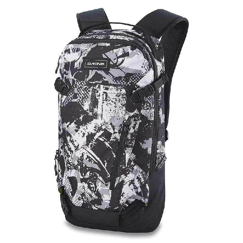 Camping hiking compression sacks-Dakine Unisex Deep Blue 12L Heli Pro One Size Backpack - 10003261-STREETART