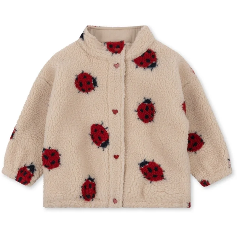 Camping hiking trail peace-Konges Sløjd Ladybug Sand Jody Teddy Jacket