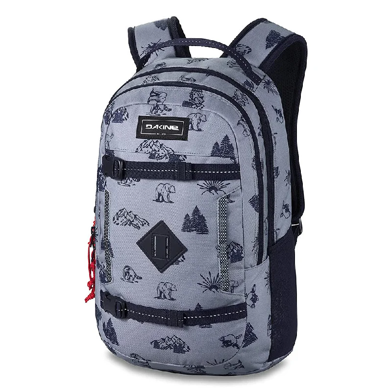 Eco-friendly camping hiking products-Dakine Unisex Kid's Forest Friends Mission Pack 18L Backpack - 10003795-FORESTFRIENDS