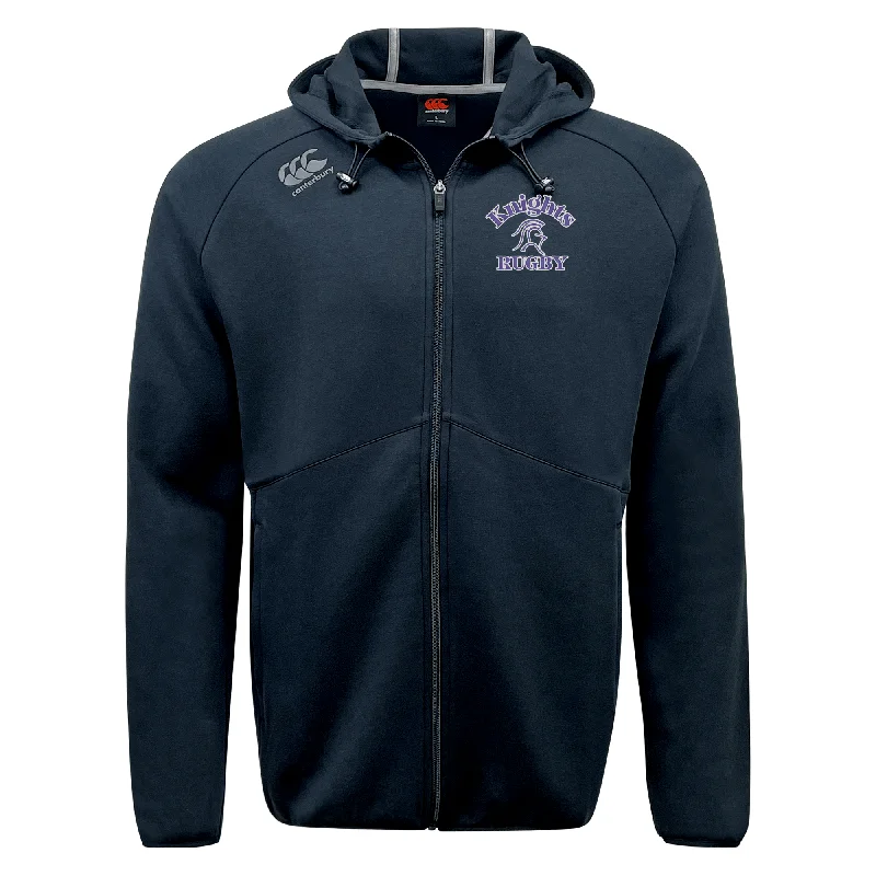 Camping hiking safety flags-Ardrey Kell Rugby Tempo Vapodri Full-Zip Hoodie by Canterbury