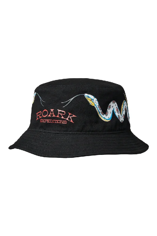 satin-dress-hat-Roark Kaname Bucket Hat - Kaname Black