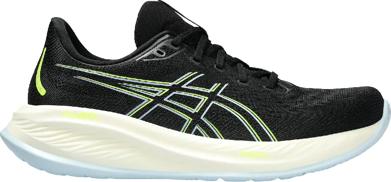 Camping hiking gear repairs-Asics Cumulus 26 Mens Running Shoes - Black