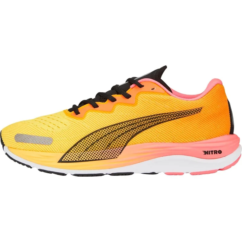 Camping hiking trail peaks-Puma Velocity Nitro 2 Mens Running Shoes - Orange