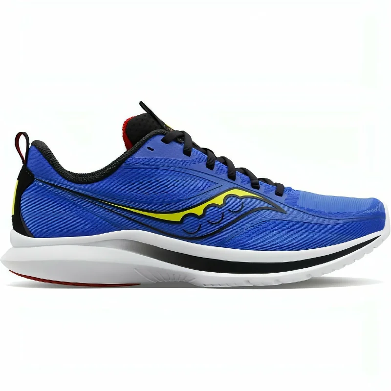 Camping hiking mountain routes-Saucony Kinvara 13 Mens Running Shoes - Blue