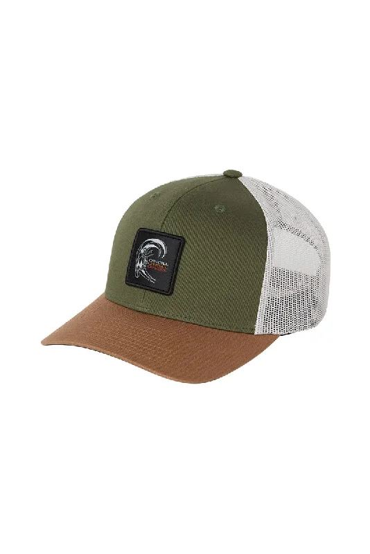 floral-visior-hat-O'Neill CS Trucker Hat - Olive