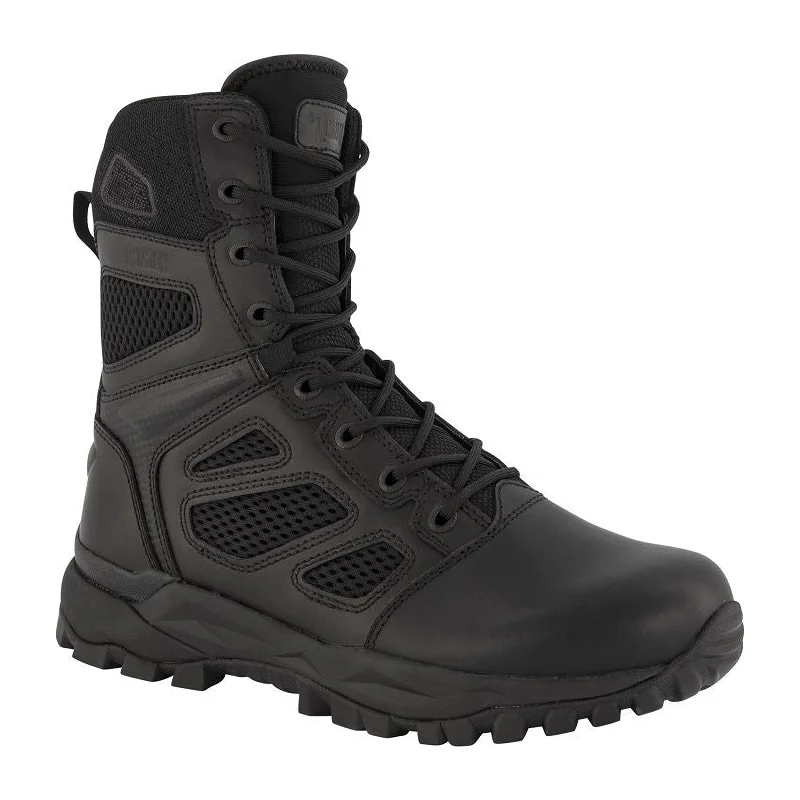 Camping hiking weather apps-Magnum Elite Spider X 8.0 SZ Tacticle Lace Up Boots (Black) MEE130