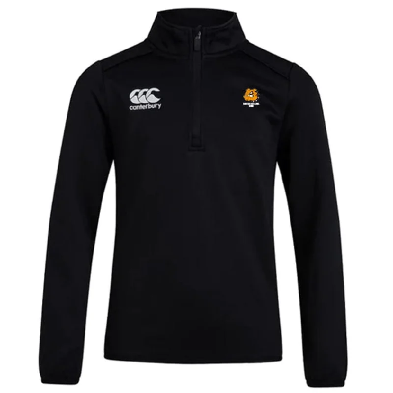 Camping hiking SOS signals-Brighton High School Club 1/4 Zip Mid Layer Training Top by Canterbury