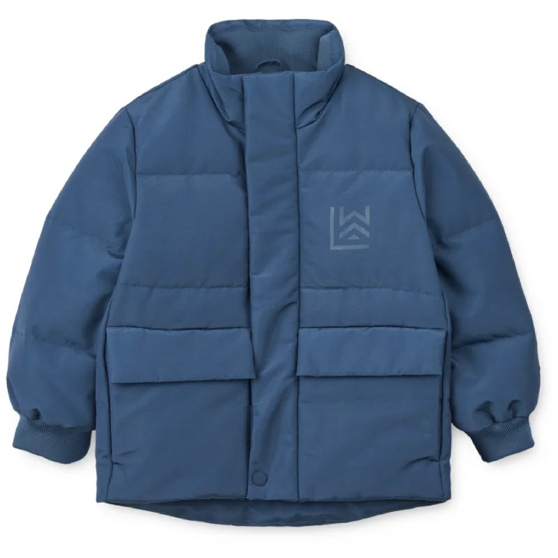 Camping hiking trail cycling-LieWood Indigo Blue Rocka Jacket