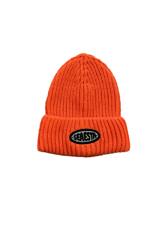 kids-fishing-hat-Patch Beanie / Youth / Papaya