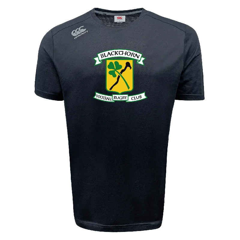 Camping hiking trail boots-Blackthorn RFC Tempo Vapodri T-Shirt by Canterbury