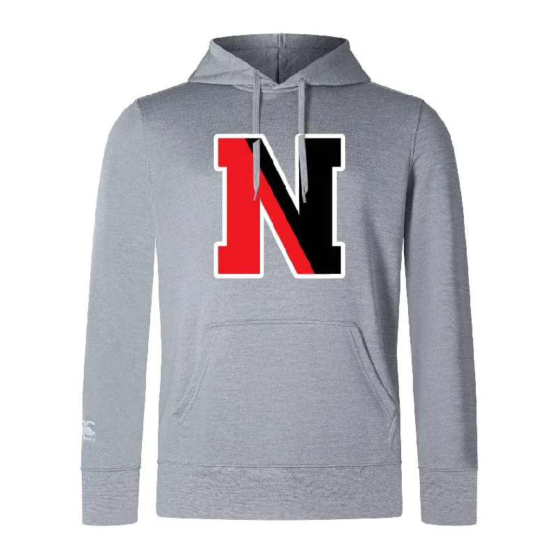 Camping hiking pioneer routes-Northeastern University Rowing Club Lightweight Hoodie by Canterbury