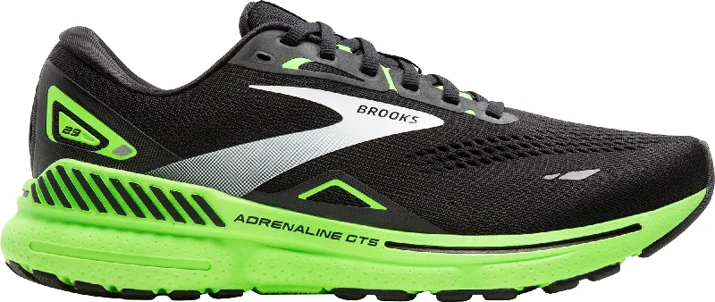 Camping hiking lightning tips-Brooks Adrenaline GTS 23 Mens Running Shoes - Black