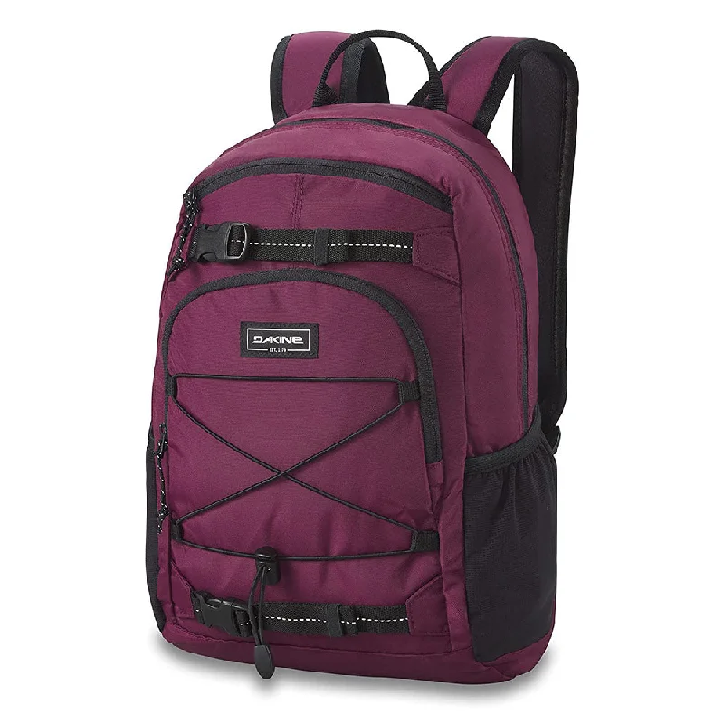 Camping hiking trail difficulty-Dakine Unisex Kid's Grape Vine GROM 13L Backpack - 10003794-GRAPEVINE