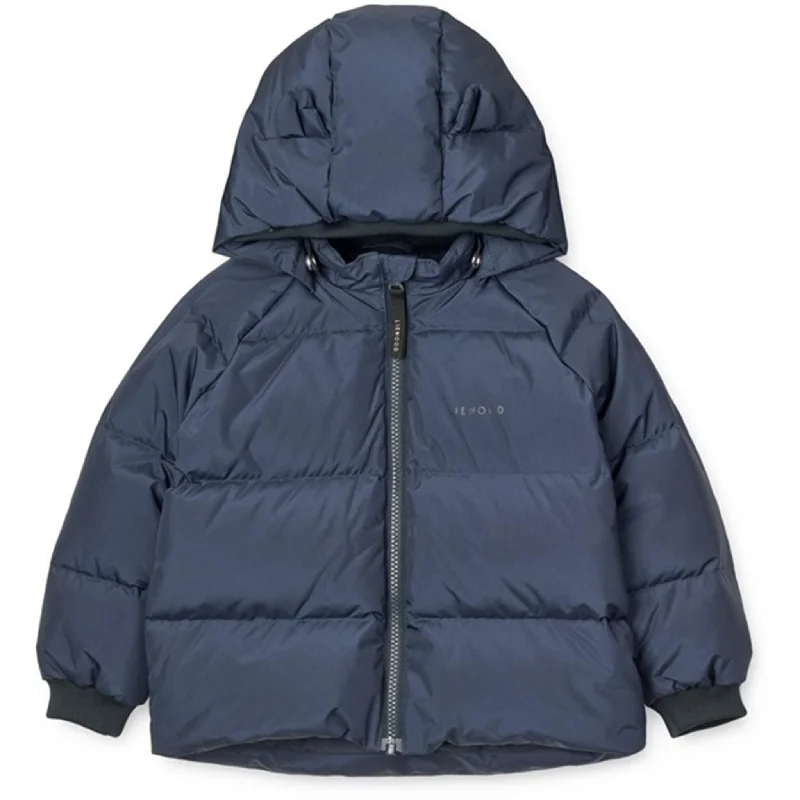 Camping hiking trail access-Liewood Polle Puffer Down Jacket Classic Navy