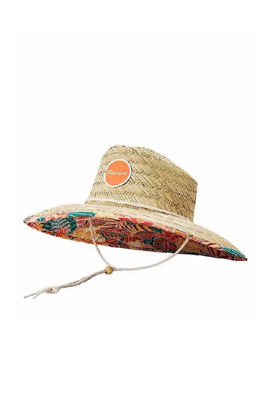 floral-wedding-hat-Rip Curl Brazilian Soul Straw Sun Hat - Natural