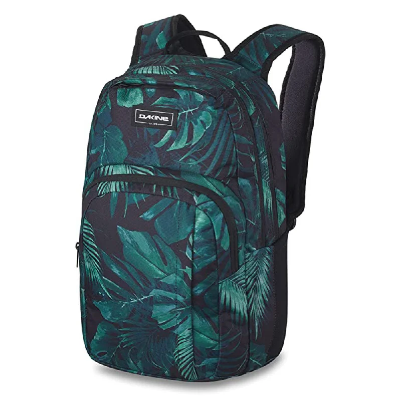 Camping hiking trail passes-Dakine Unisex Night Tropical 25L Campus Backpack - 10002634-NIGHTTROPICAL