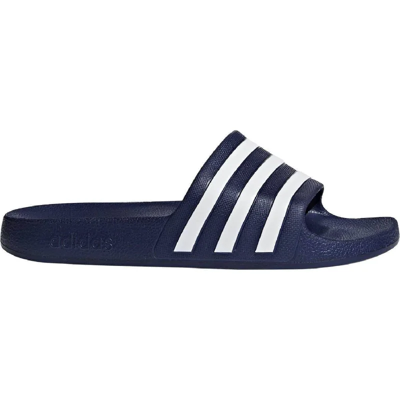 Camping hiking trail snacks-adidas Adilette Aqua Sliders - Blue