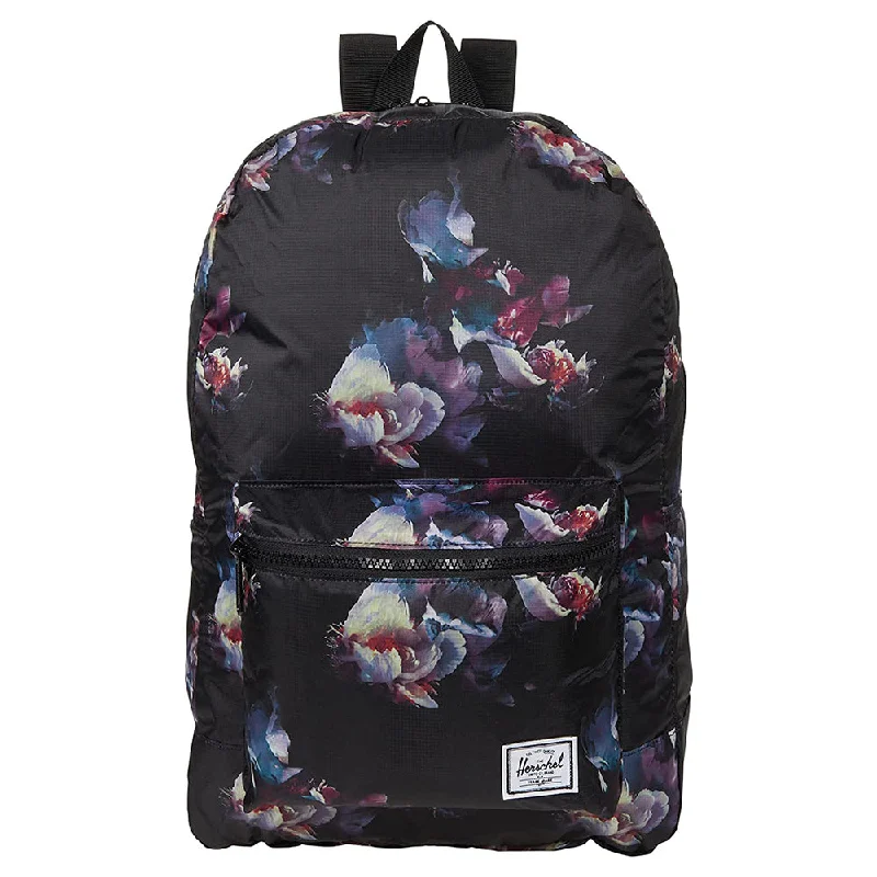 Camping hiking binocular reviews-Herschel Unisex Gothic Floral One Size Packable Daypack Backpack - 10614-04974-OS