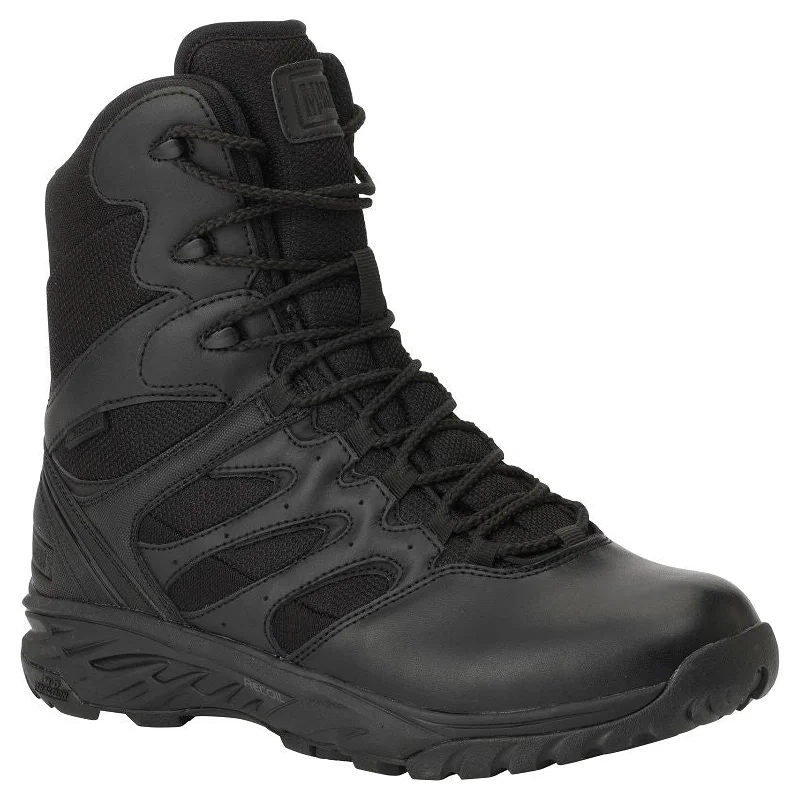 Camping hiking geology tours-Magnum Wild-Fire Tactical 8.0 SZ WPi Side Zip Boots MWE100