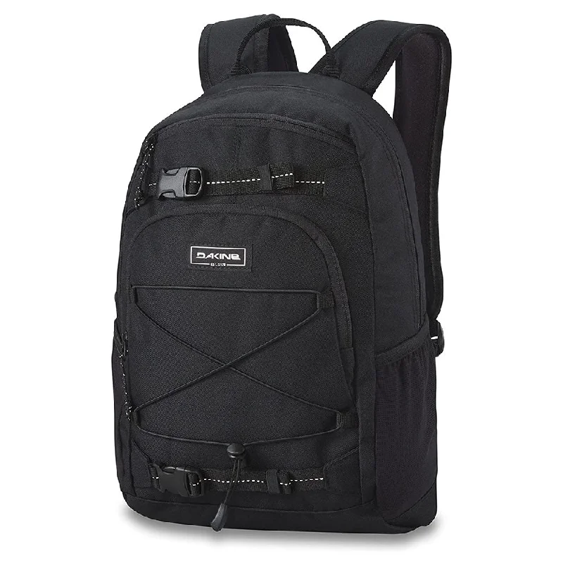 Camping hiking travel insurance-Dakine Unisex Kid's Black GROM 13L Backpack - 10003794-BLACK