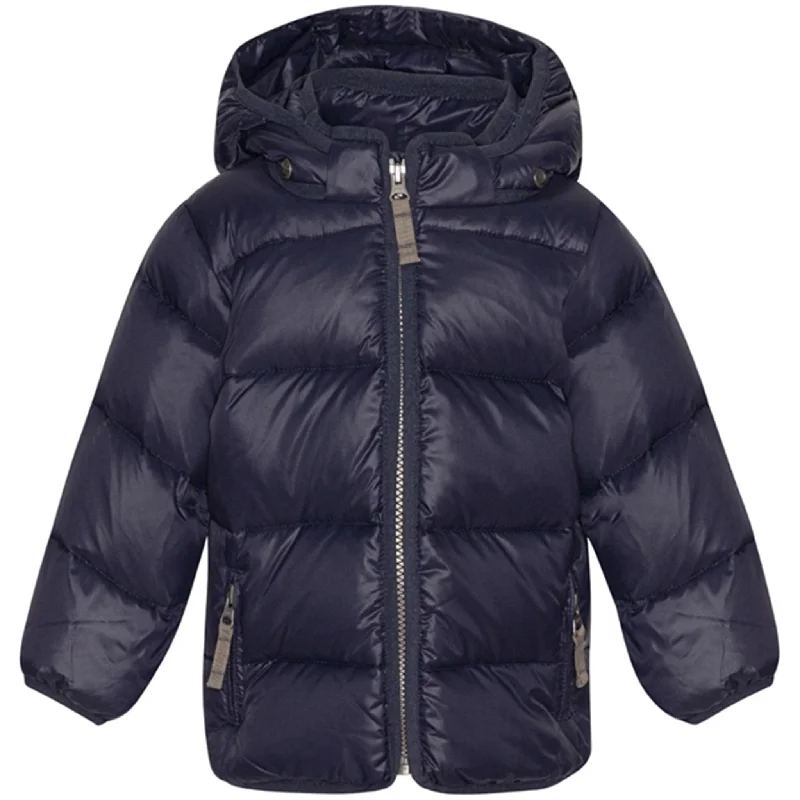 Camping hiking gear deals-Ver de Terre Featherlight Baby Down Jacket Navy