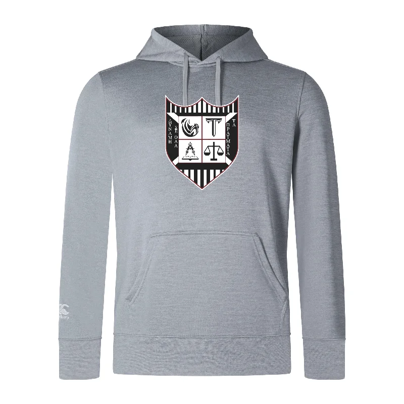 Camping hiking spiritual trails-Troy University Rugby Club Lightweight Hoodie by Canterbury