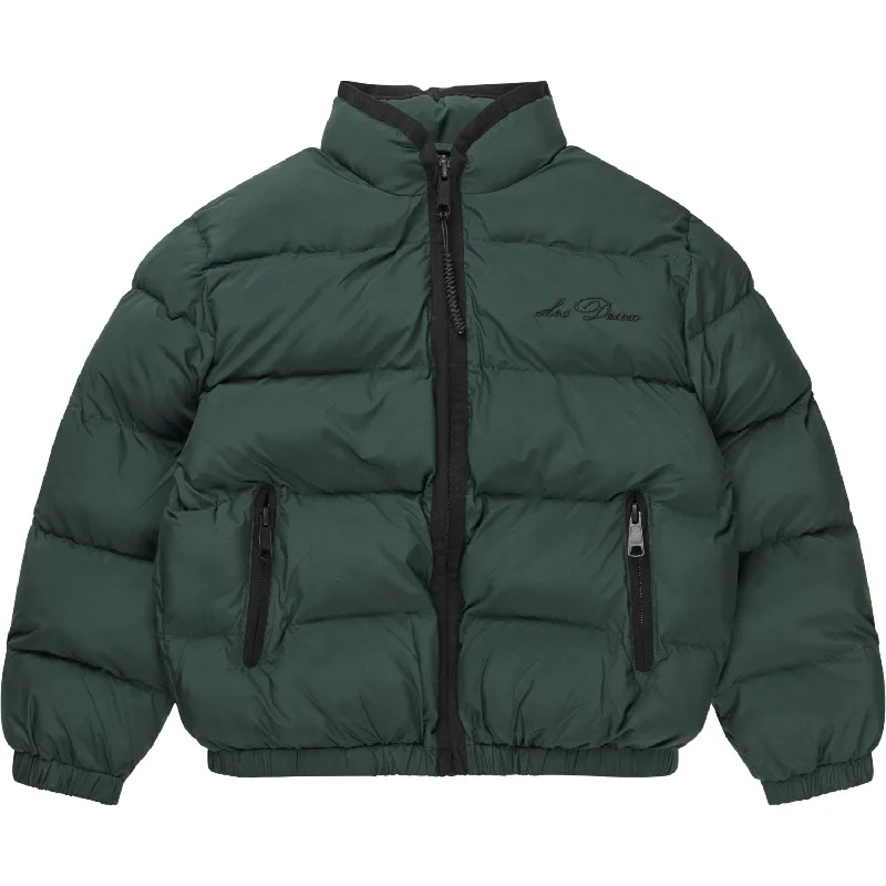 Camping hiking sunrise spots-Les Deux Kids Pine Green Newport Padded Jacket Kids