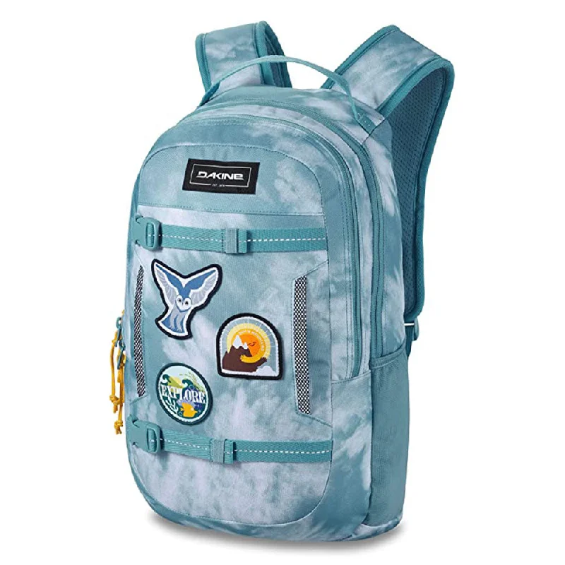 Camping hiking family vacations-Dakine Unisex Kid's Nature Vibes Mission 18L Backpack - 10003795-NATUREVIBES