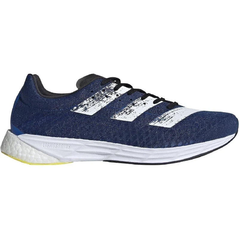 Camping hiking distance tips-adidas Adizero Pro Mens Running Shoes - Blue