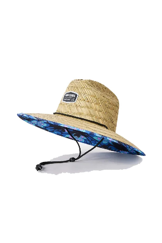 soft-trilby-hat-Rip Curl Mix Up Straw Hat - Blue Yonder