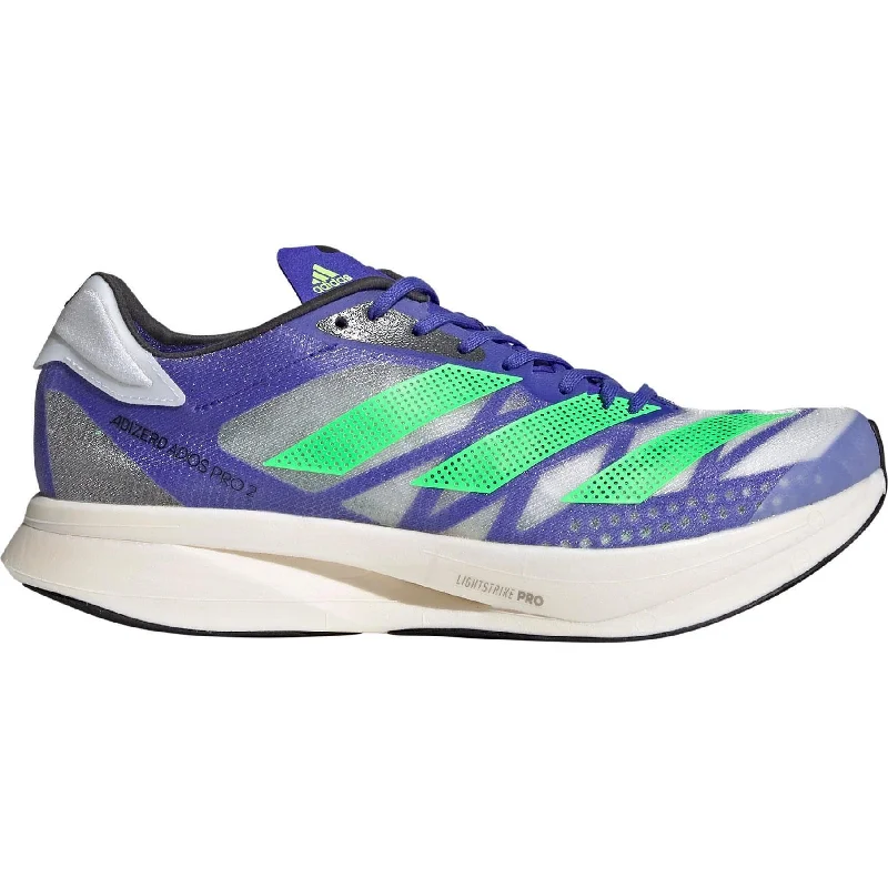 Camping hiking marathon prep-adidas Adizero Adios Pro 2 Running Shoes - Blue